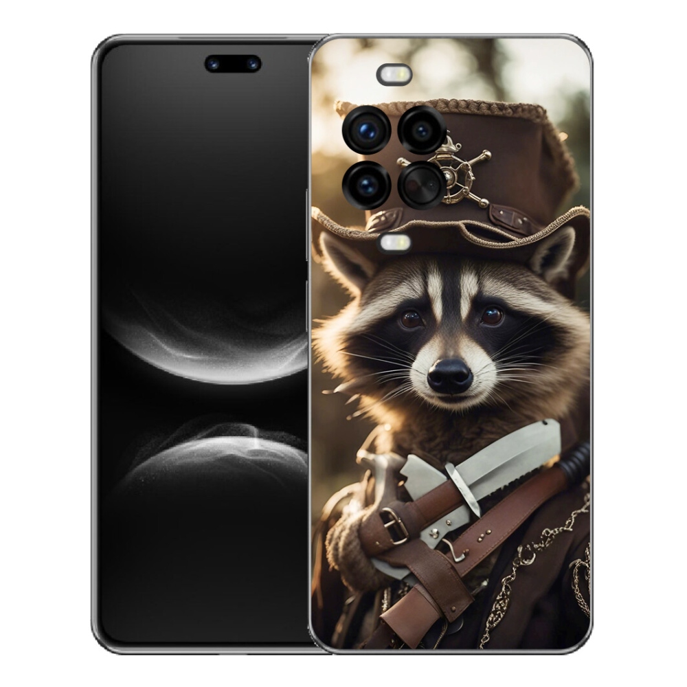 Gélový kryt mmCase na Huawei Nova 14 Pro - mýval v uniforme
