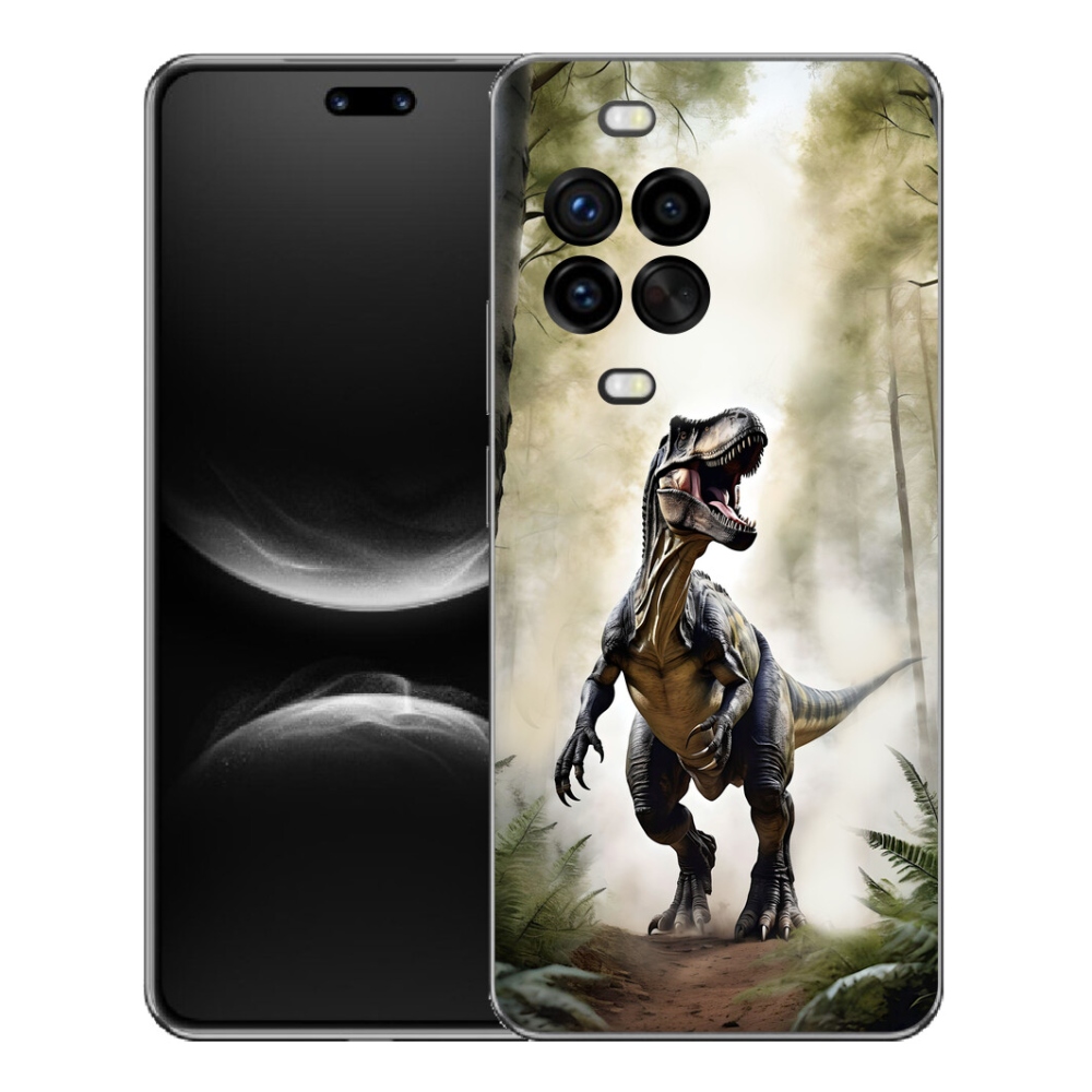 Gélový kryt mmCase na Huawei Nova 14 Pro - naštvaný T-Rex