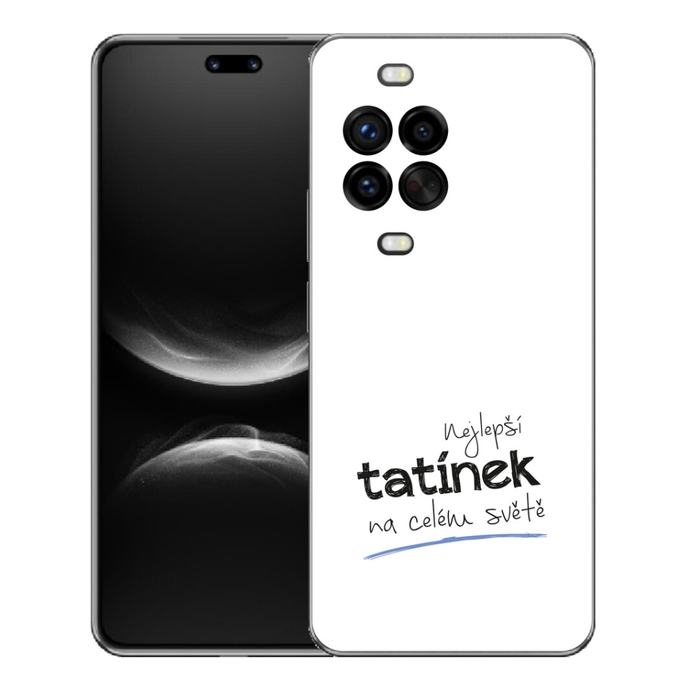 Gélový kryt mmCase na Huawei Nova 14 Pro - najlepší otecko 4 biele pozadie