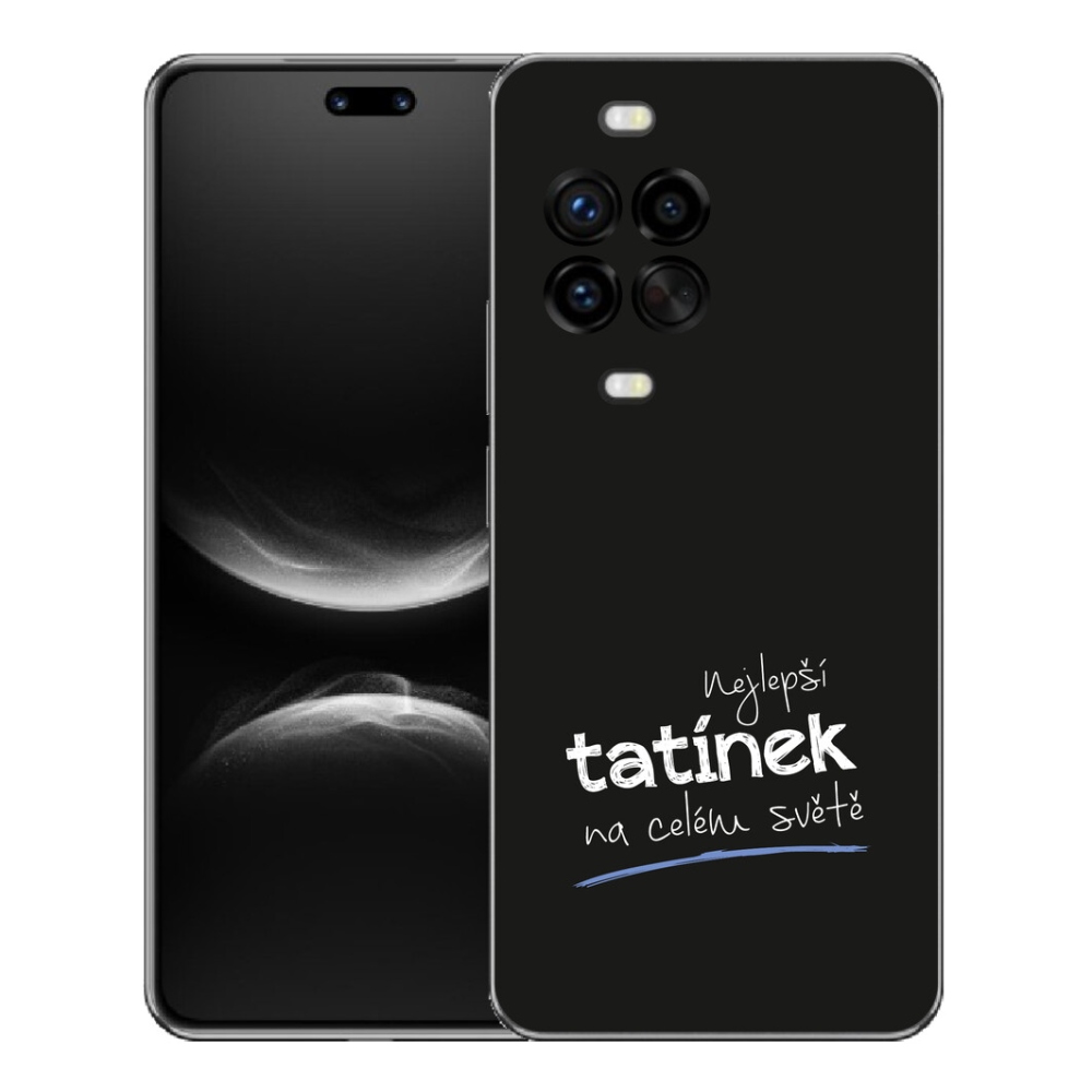 Gélový kryt mmCase na Huawei Nova 14 Pro - najlepší otecko 4 čierne pozadie