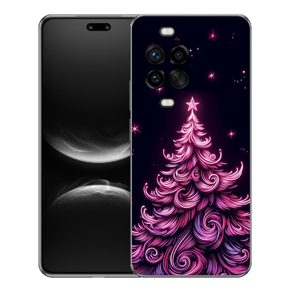 Gélový kryt mmCase na Huawei Nova 14 Pro - neónový vianočný stromček 2