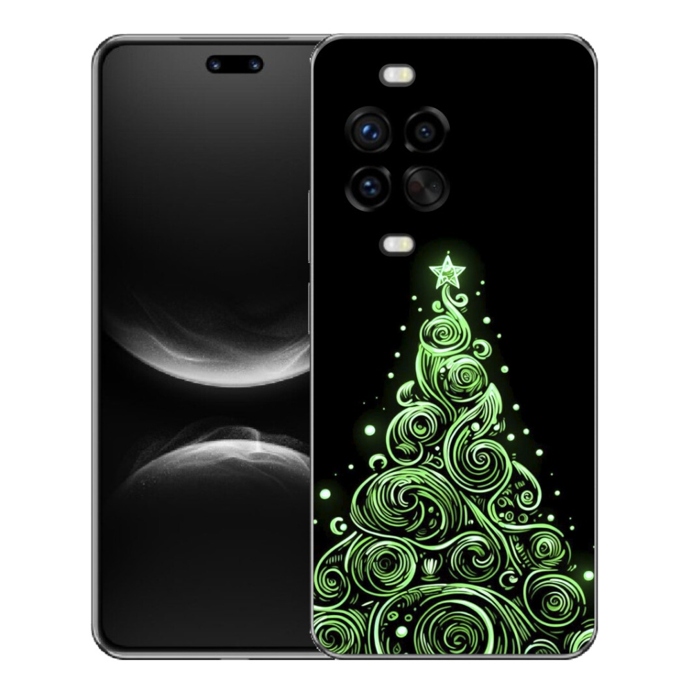 Gélový kryt mmCase na Huawei Nova 14 Pro - neónový vianočný stromček 3