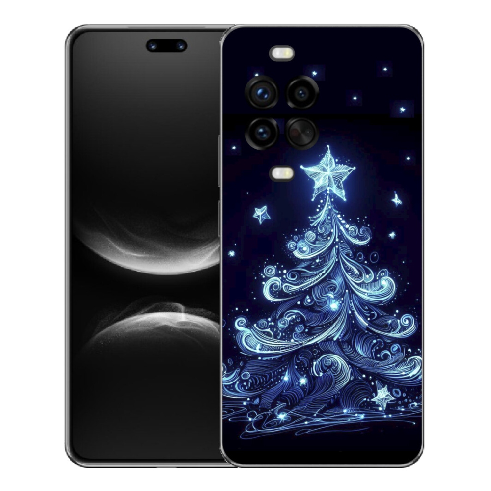 Gélový kryt mmCase na Huawei Nova 14 Pro - neónový vianočný stromček 4