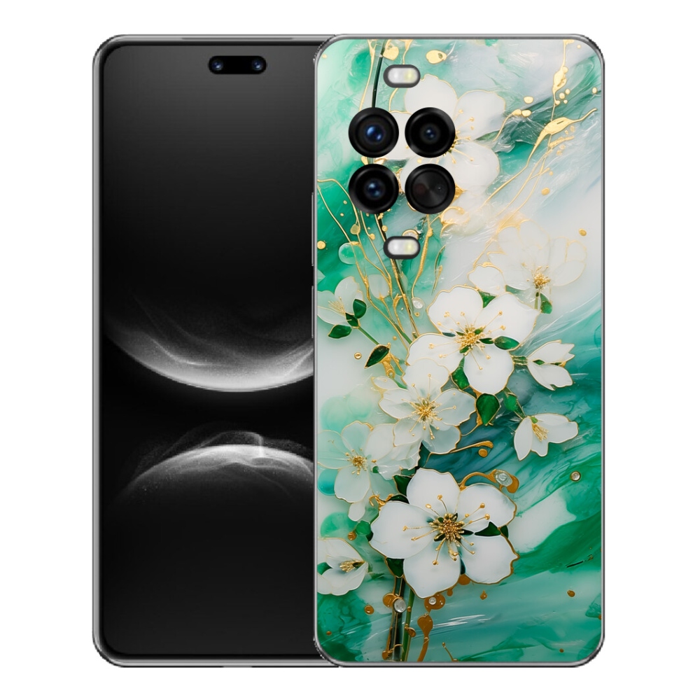 Gélový kryt mmCase na Huawei Nova 14 Pro - nežné kvety