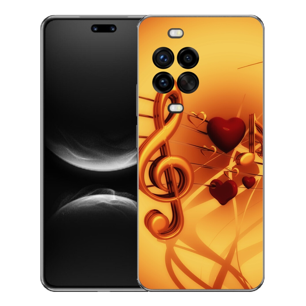 Gélový kryt mmCase na Huawei Nova 14 Pro - noty