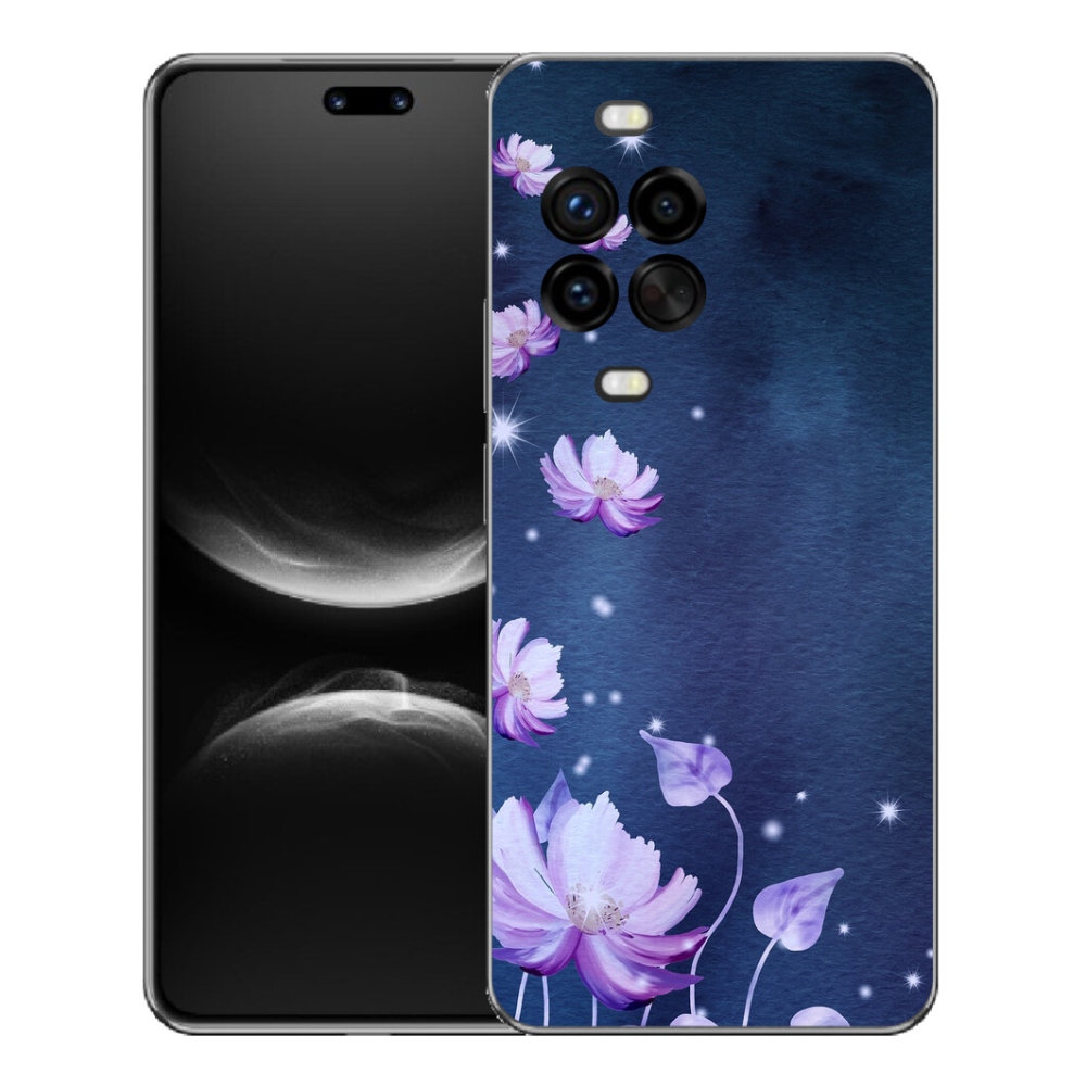 Gélový kryt mmCase na Huawei Nova 14 Pro - padajúce kvety