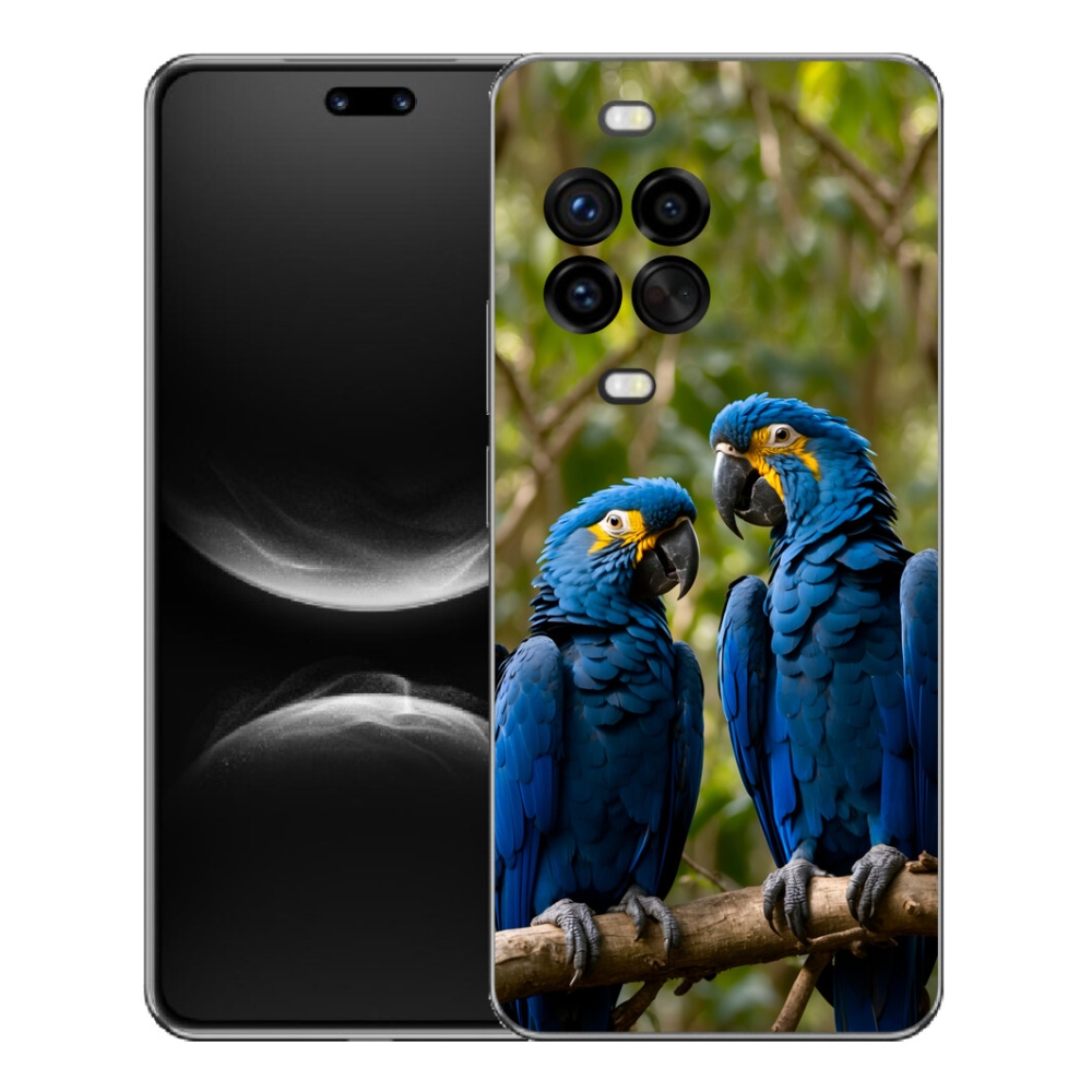 Gélový kryt mmCase na Huawei Nova 14 Pro - papagájové duo