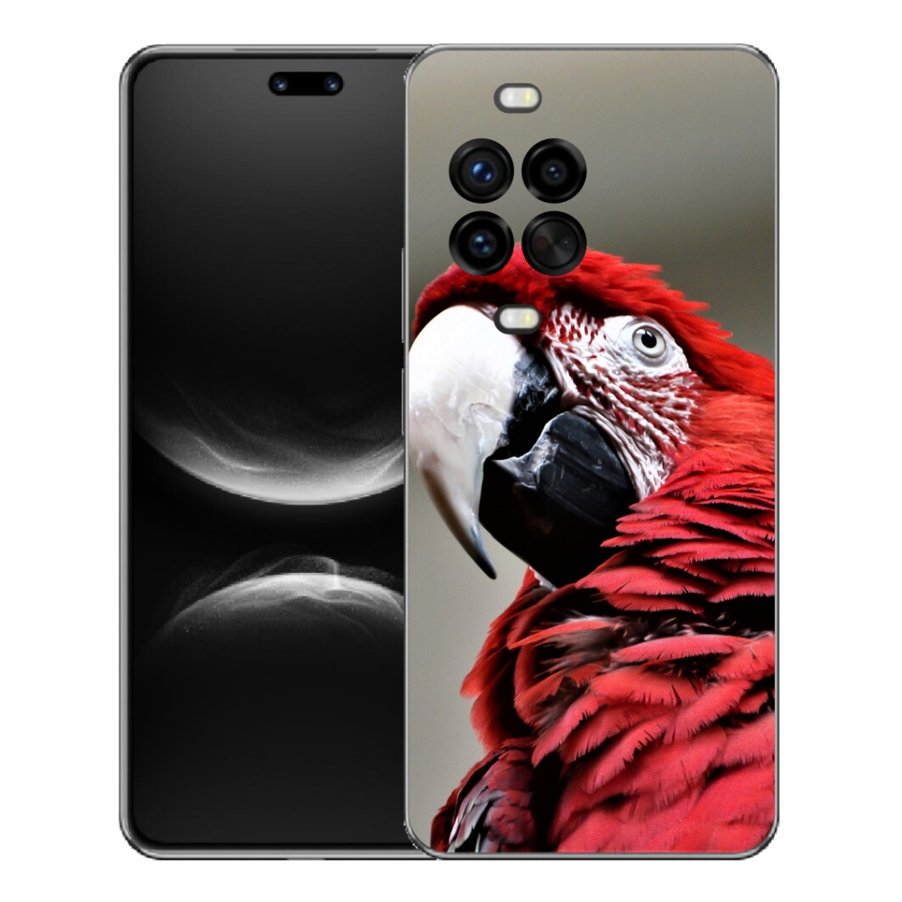 Gélový kryt mmCase na Huawei Nova 14 Pro - papagáj ara červený
