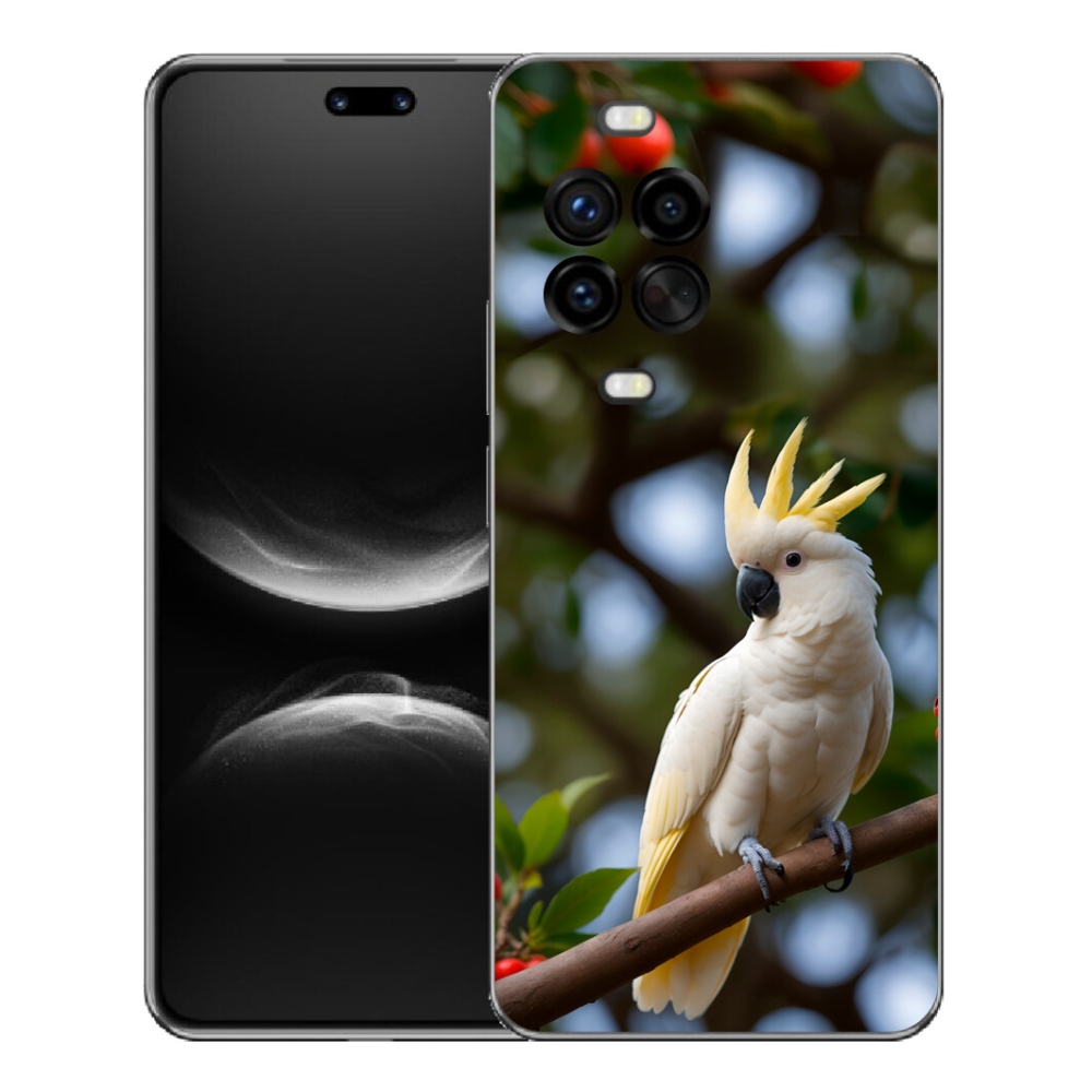 Gélový kryt mmCase na Huawei Nova 14 Pro - papagáj kakadu 3