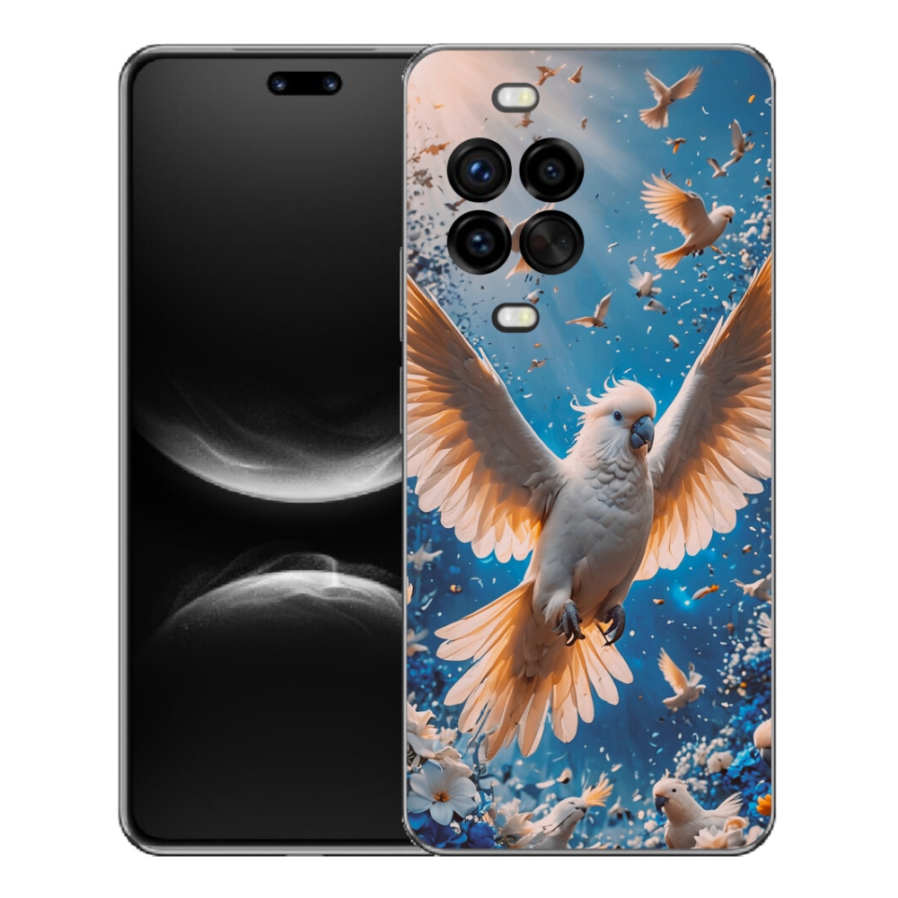 Gélový kryt mmCase na Huawei Nova 14 Pro - papagáj kakadu