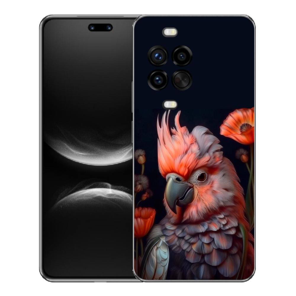 Gélový kryt mmCase na Huawei Nova 14 Pro - papagáj kakadu vo farbách
