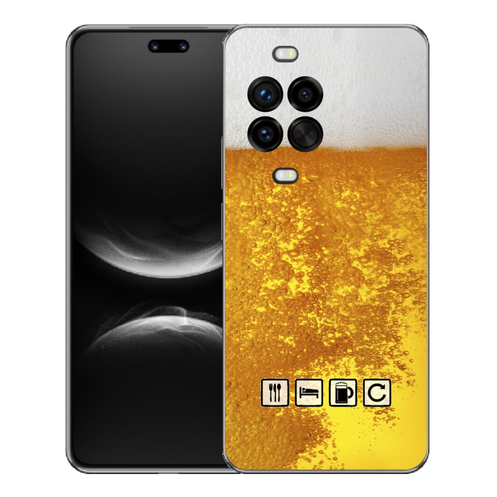 Gélový kryt mmCase na Huawei Nova 14 Pro - pivný motív 3