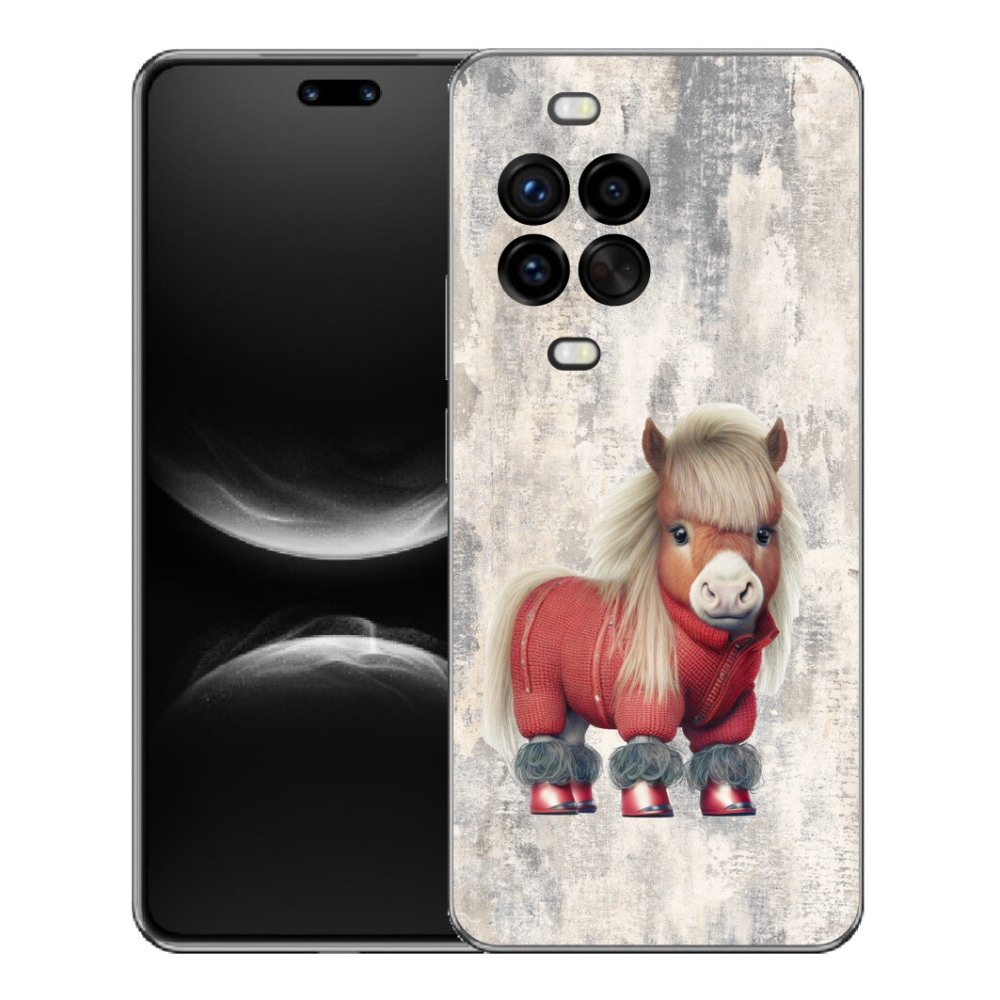 Gélový kryt mmCase na Huawei Nova 14 Pro - poník vo svetri