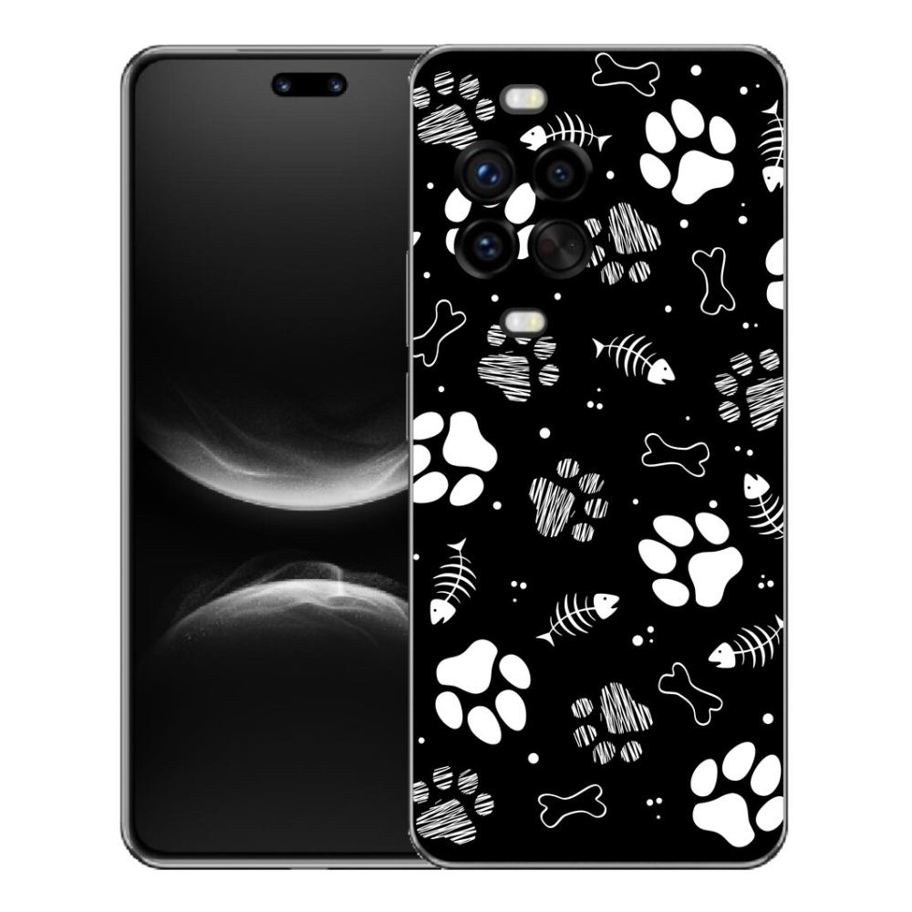 Gélový kryt mmCase na Huawei Nova 14 Pro - psie labky