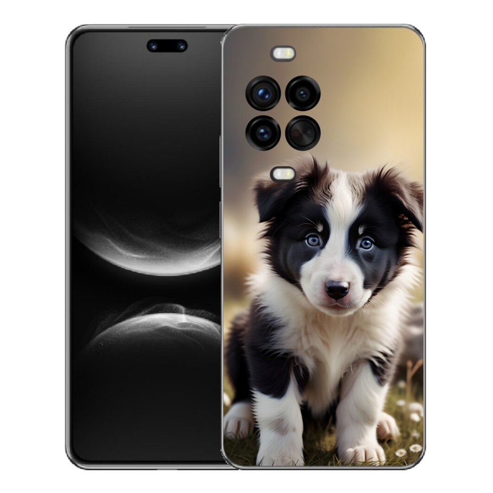 Gélový kryt mmCase na Huawei Nova 14 Pro - roztomilá border kólia