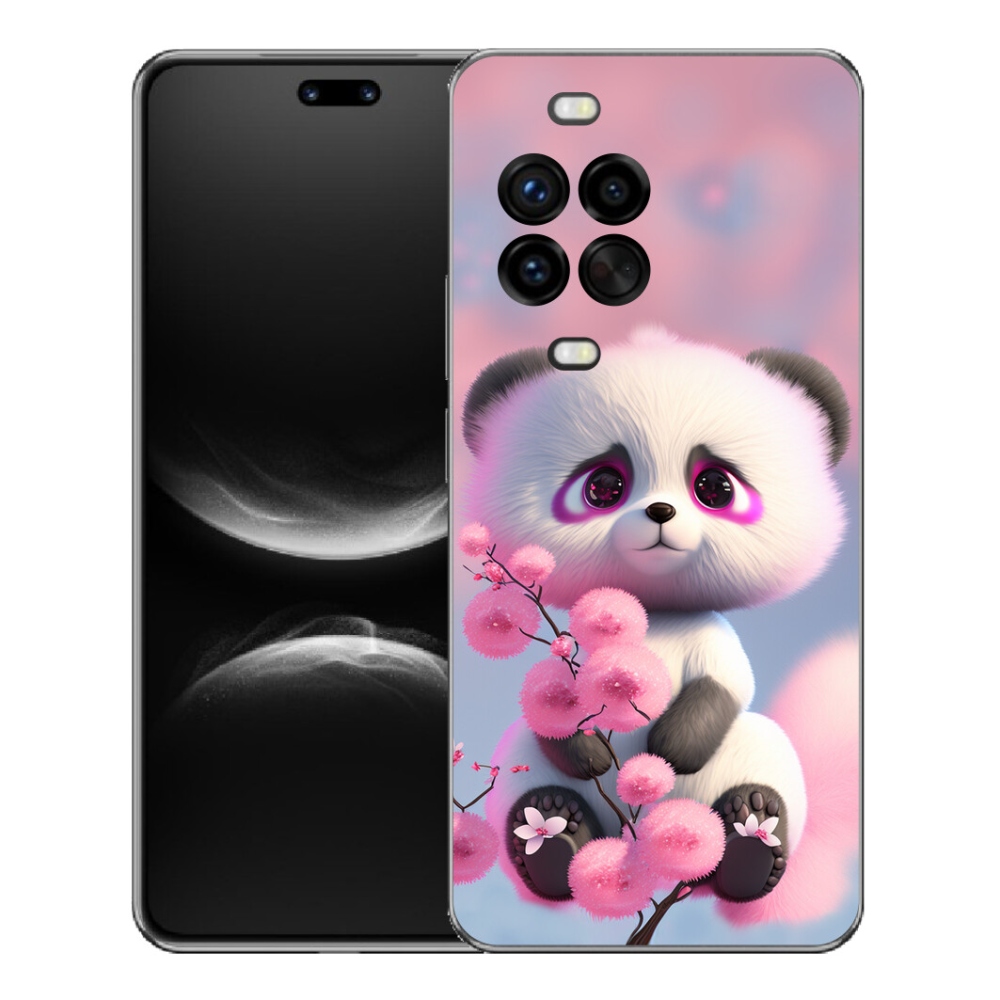 Gélový kryt mmCase na Huawei Nova 14 Pro - roztomilá panda 1