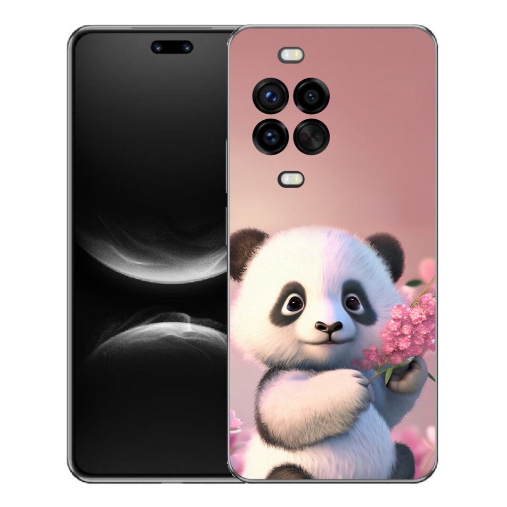 Gélový kryt mmCase na Huawei Nova 14 Pro - roztomilá panda
