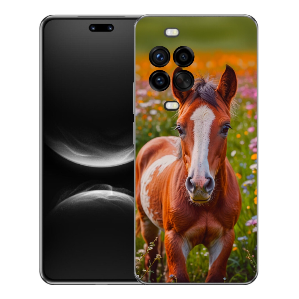Gélový kryt mmCase na Huawei Nova 14 Pro - roztomilé žriebä