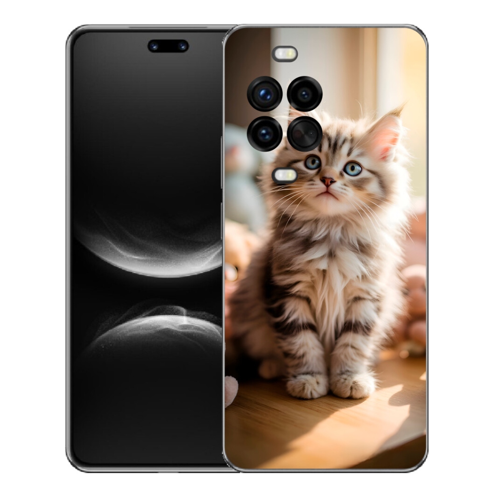 Gélový kryt mmCase na Huawei Nova 14 Pro - roztomilé mačiatko 10