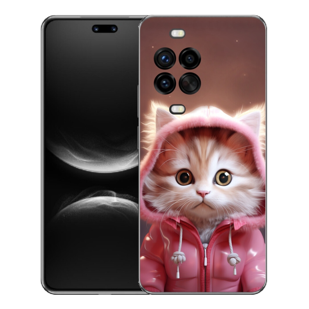 Gélový kryt mmCase na Huawei Nova 14 Pro - roztomilé mačiatko 3