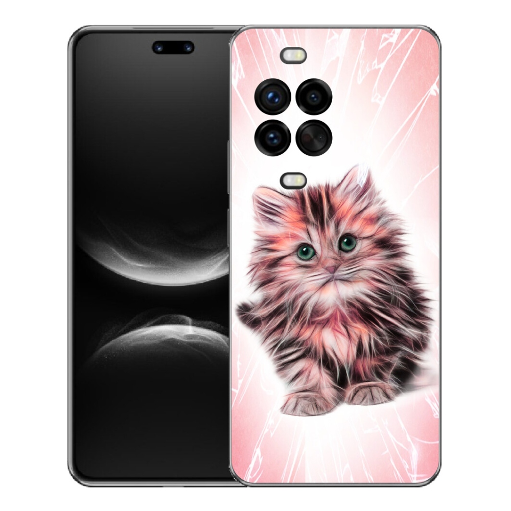 Gélový kryt mmCase na Huawei Nova 14 Pro - roztomilé mačiatko