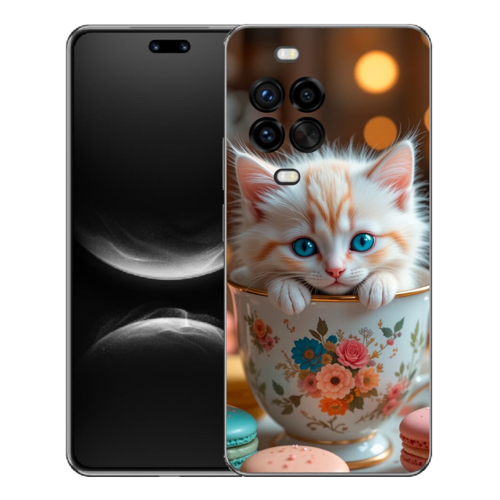 Gélový kryt mmCase na Huawei Nova 14 Pro - roztomilé mačiatko 6