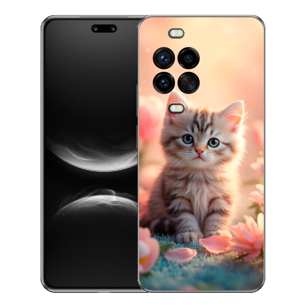 Gélový kryt mmCase na Huawei Nova 14 Pro - roztomilé mačiatko 8