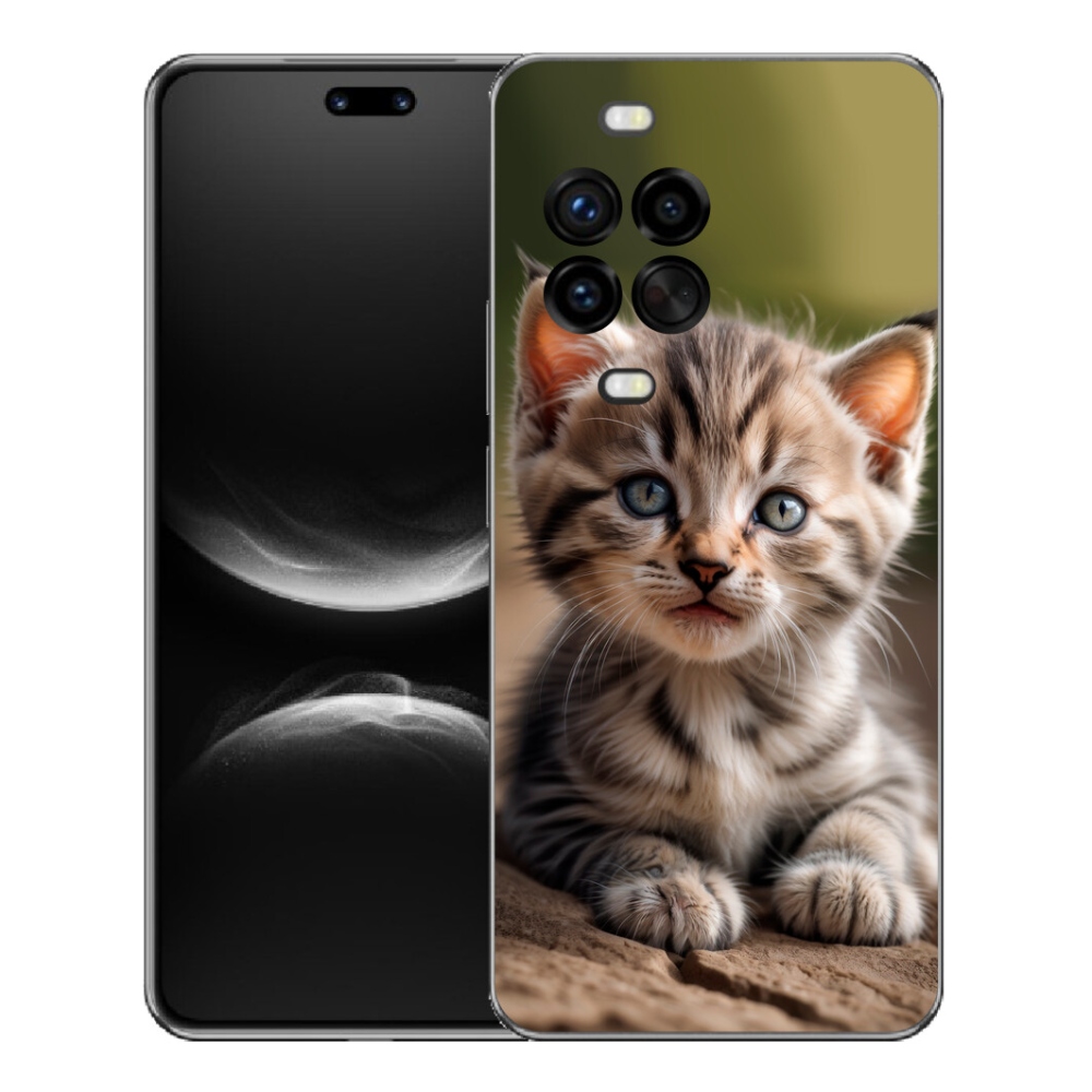 Gélový kryt mmCase na Huawei Nova 14 Pro - roztomilé mačiatko 9