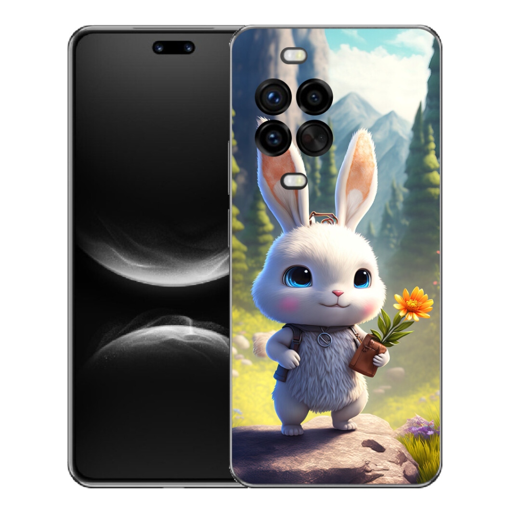 Gélový kryt mmCase na Huawei Nova 14 Pro - roztomilý zajačik