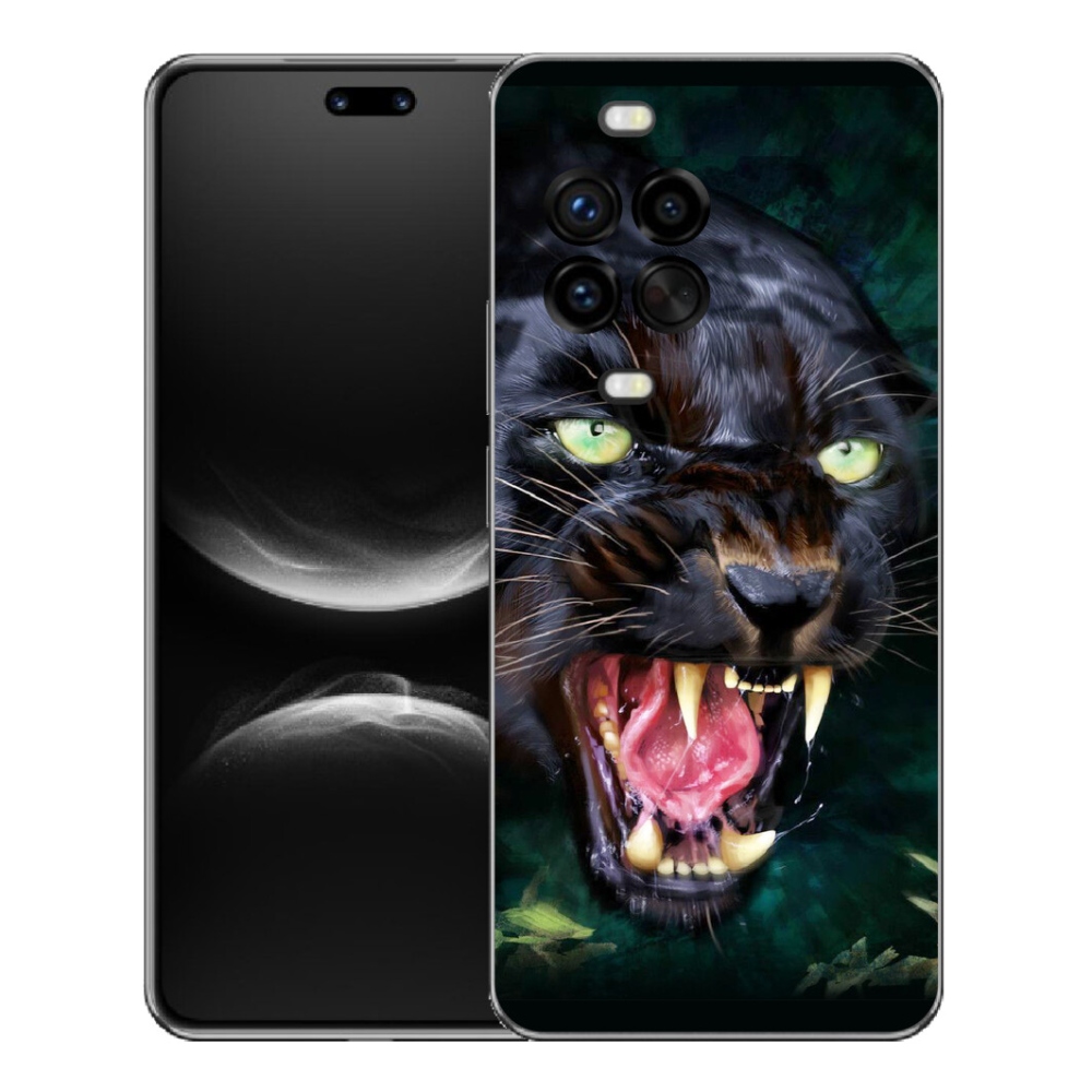 Gélový kryt mmCase na Huawei Nova 14 Pro - rozzúrený čierny panter