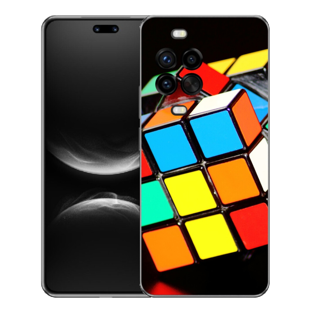 Gélový kryt mmCase na Huawei Nova 14 Pro - rubikova kocka