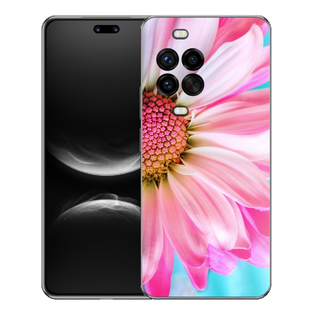 Gélový kryt mmCase na Huawei Nova 14 Pro - ružový kvet