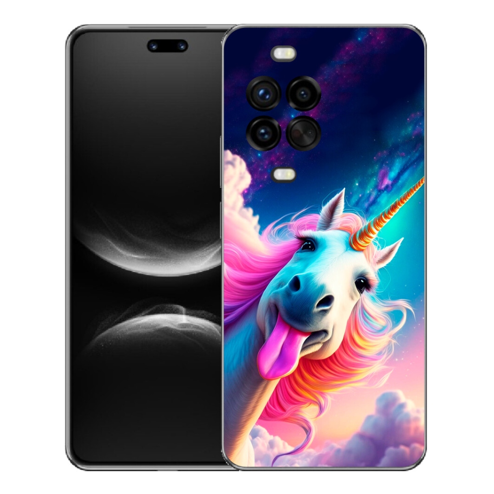 Gélový kryt mmCase na Huawei Nova 14 Pro - šialený jednorožec