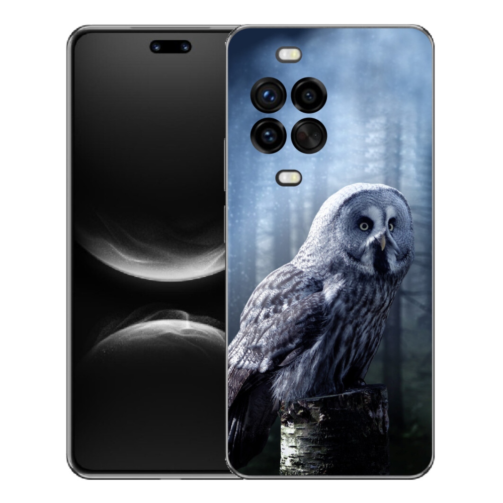 Gélový kryt mmCase na Huawei Nova 14 Pro - sova