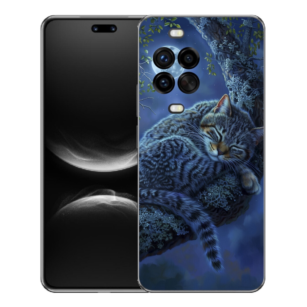 Gélový kryt mmCase na Huawei Nova 14 Pro - spiaca mačka