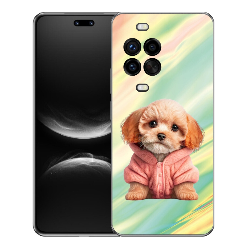 Gélový kryt mmCase na Huawei Nova 14 Pro - šteňa vo svetri