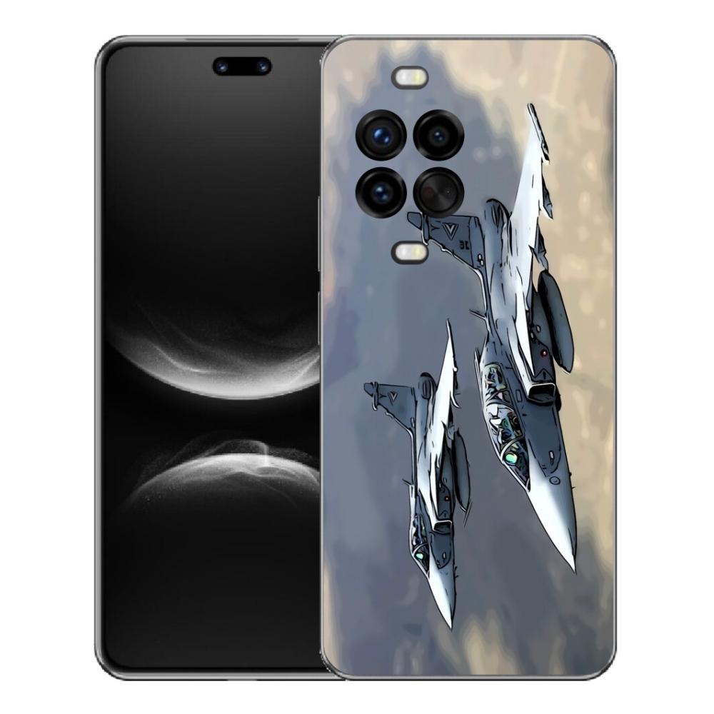 Gélový kryt mmCase na Huawei Nova 14 Pro - stíhačky