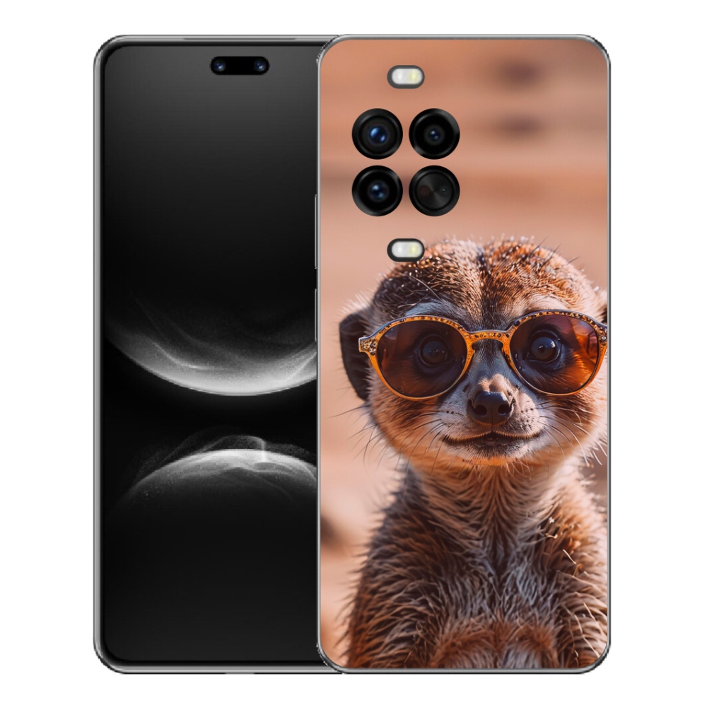 Gélový kryt mmCase na Huawei Nova 14 Pro - štýlové surikata