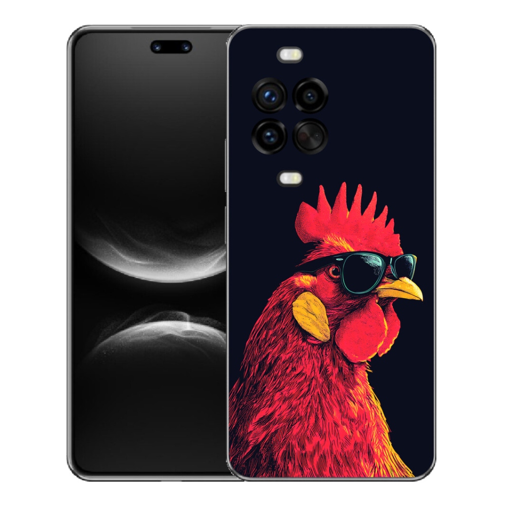 Gélový kryt mmCase na Huawei Nova 14 Pro - štýlový kohút