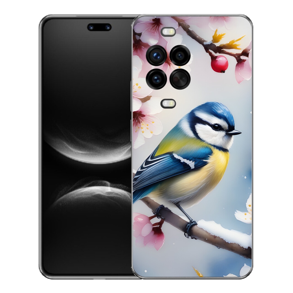 Gélový kryt mmCase na Huawei Nova 14 Pro - sýkorka