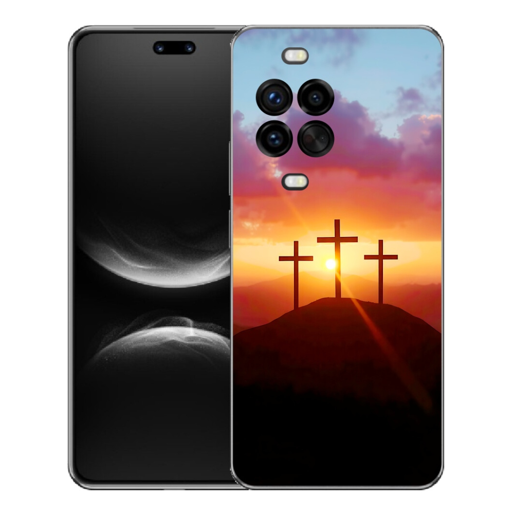 Gélový kryt mmCase na Huawei Nova 14 Pro - tri kríža