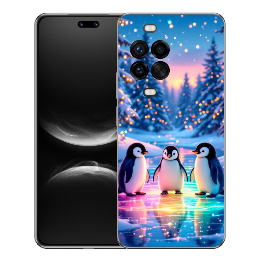 Gélový kryt mmCase na Huawei Nova 14 Pro - tučniaci