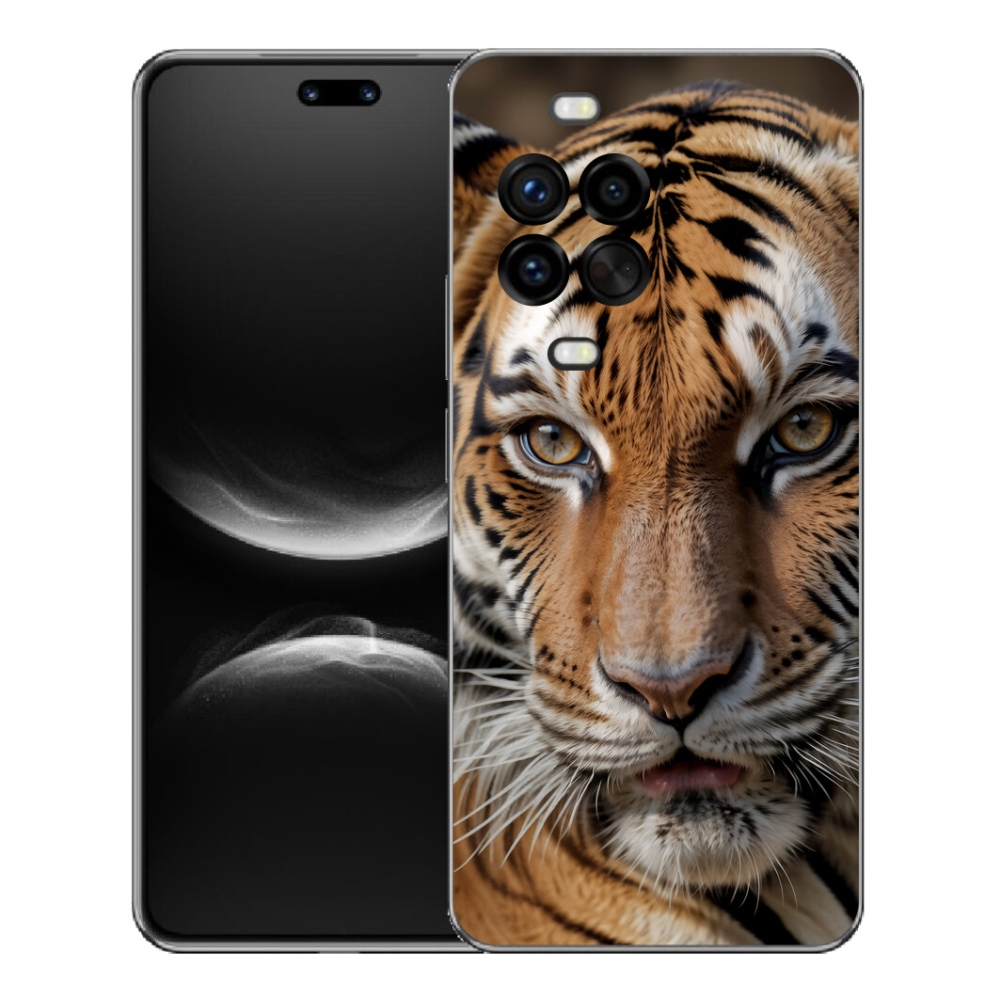 Gélový kryt mmCase na Huawei Nova 14 Pro - tigrie pohľad