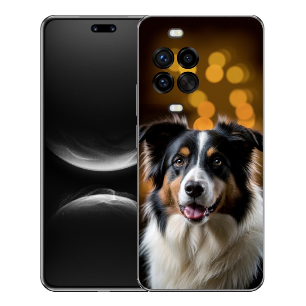 Gélový kryt mmCase na Huawei Nova 14 Pro - usmievavý austrálsky ovčiak
