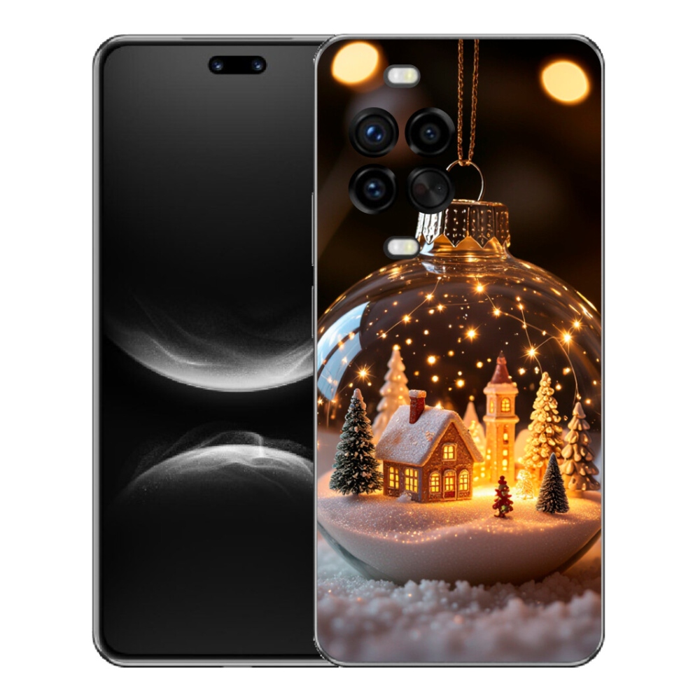 Gélový kryt mmCase na Huawei Nova 14 Pro - vianočné gule 3