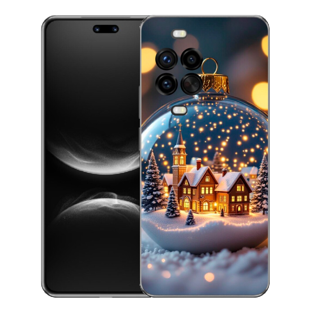 Gélový kryt mmCase na Huawei Nova 14 Pro - vianočné gule 4