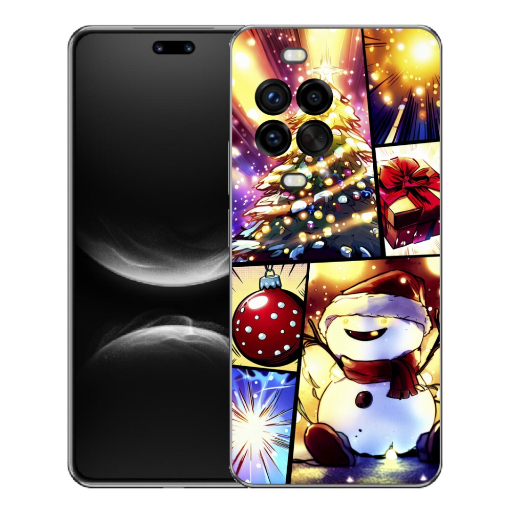 Gélový kryt mmCase na Huawei Nova 14 Pro - vianočné motívy 1