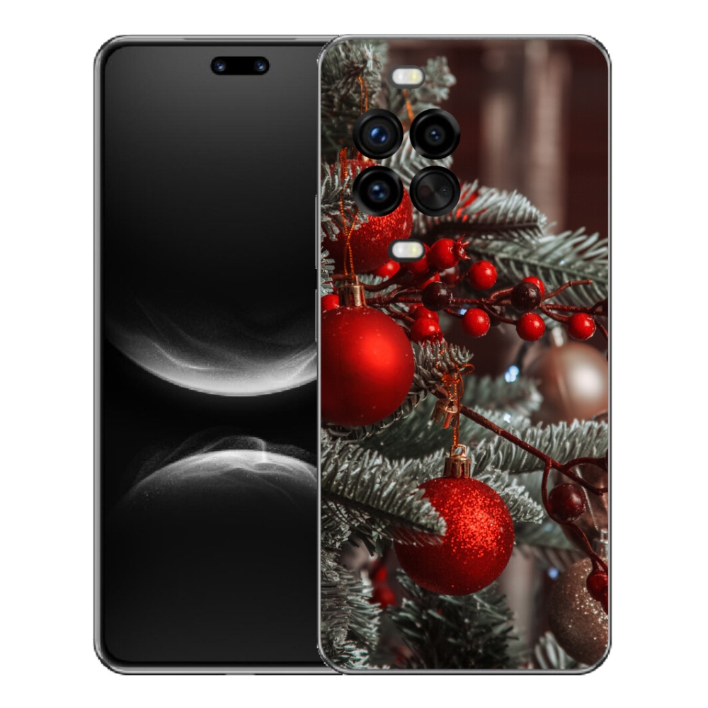 Gélový kryt mmCase na Huawei Nova 14 Pro - vianočné ozdoby 2