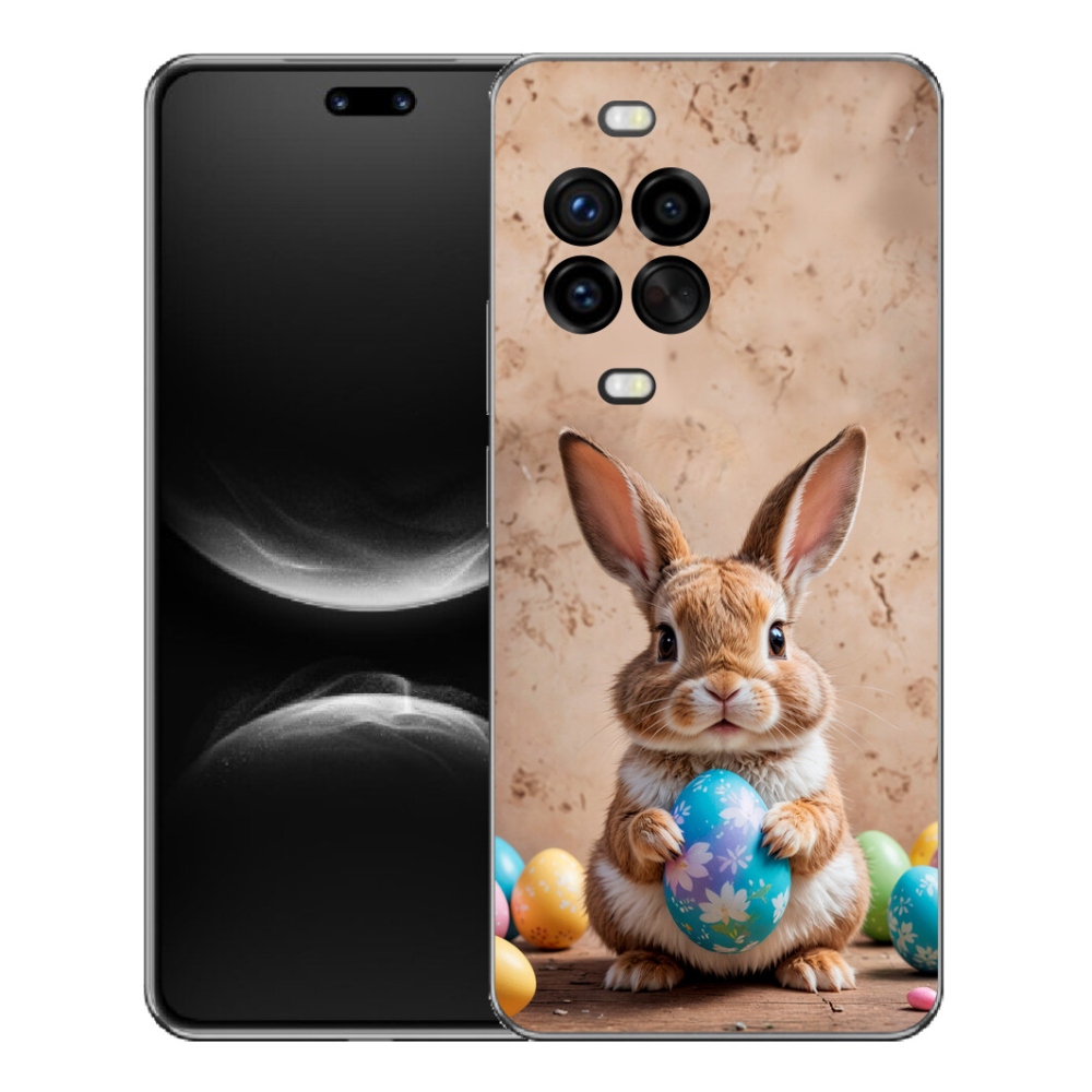 Gélový kryt mmCase na Huawei Nova 14 Pro - veľkonočný zajačik