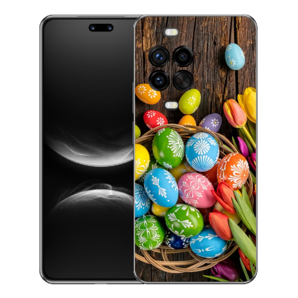 Gélový kryt mmCase na Huawei Nova 14 Pro - veľkonočné vajíčka